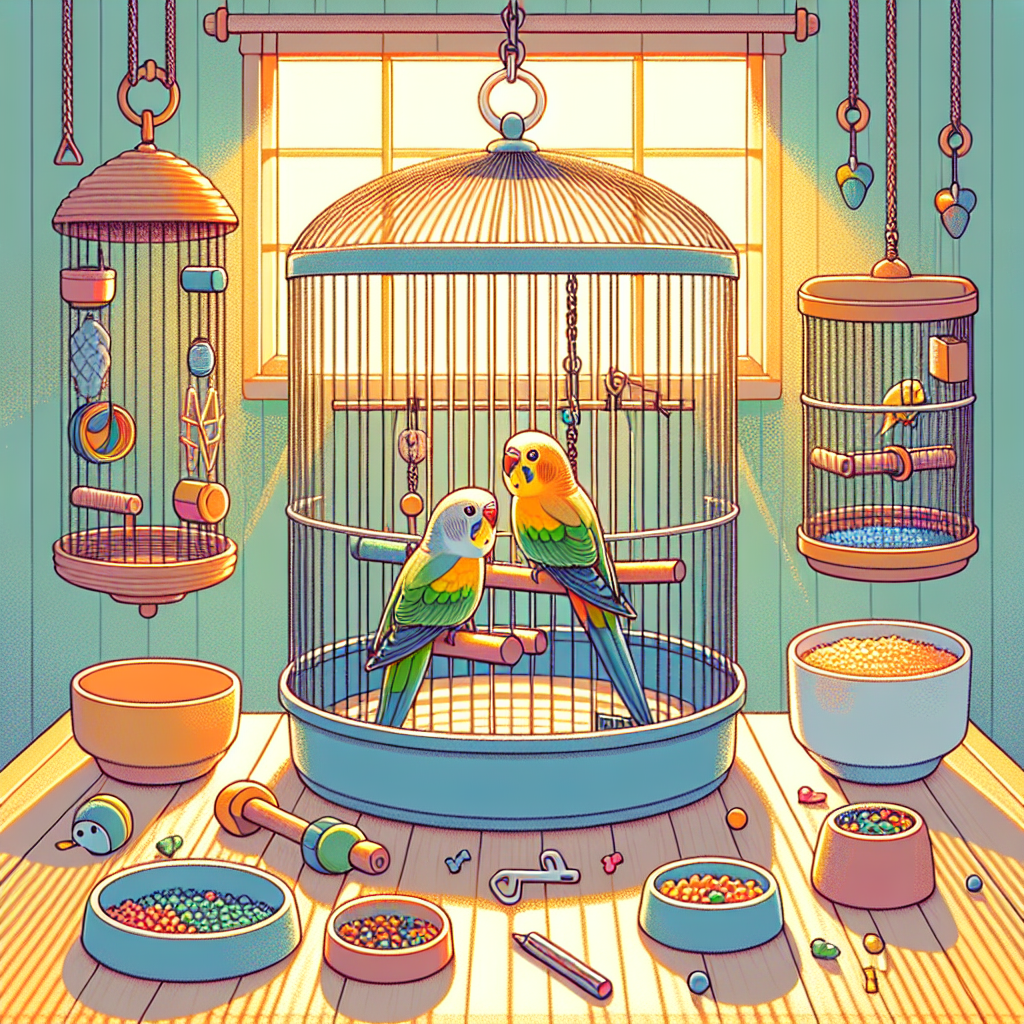 Ajustando el Entorno de tu Periquito Tibetano para una Vida Saludable y Feliz