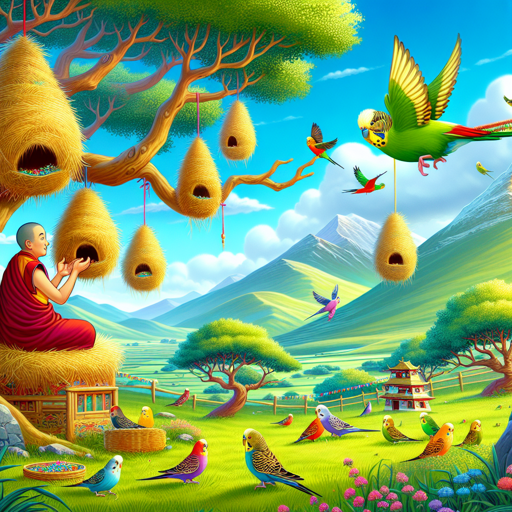 Contruyendo el Nido Perfecto: Crianza de Periquitos a la Forma Tibetana