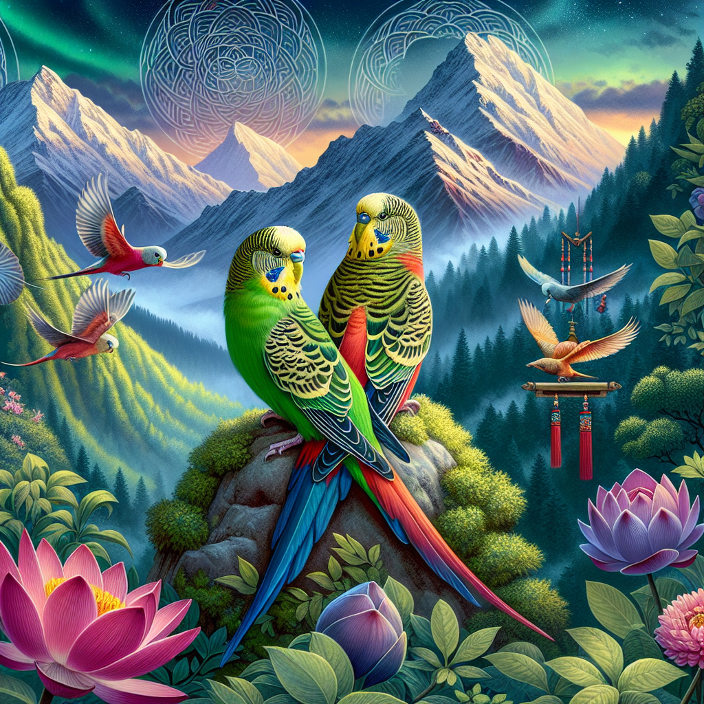 El Arte del Apareamiento en los Periquitos Zen del Tíbet