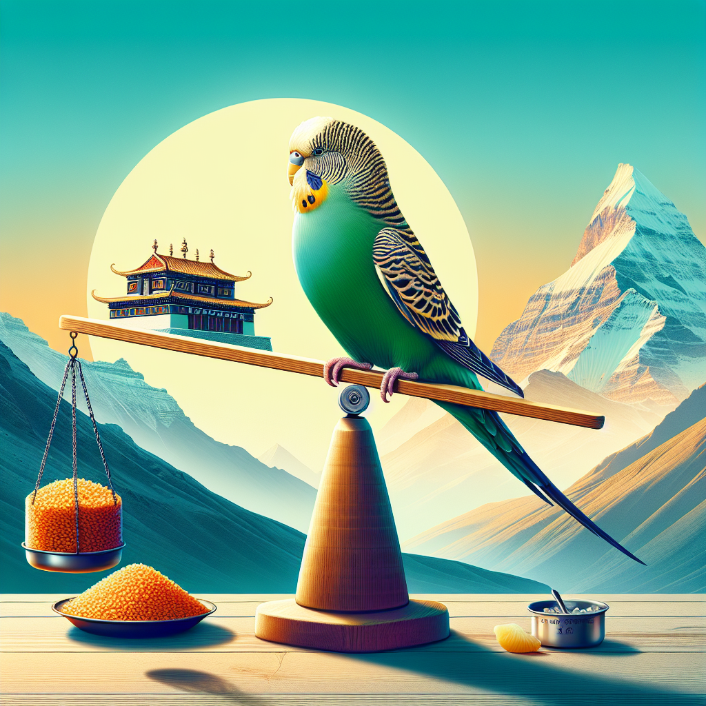 El Cuidado de los Periquitos del Tíbet: Mantén tu Pájaro en Equilibrio