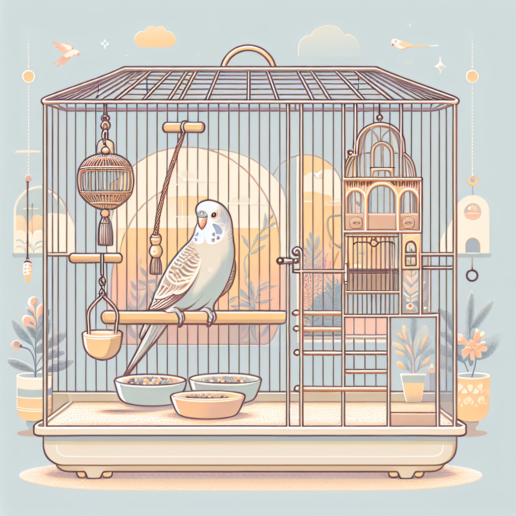 Equipar la Jaula: Crear un Hogar Zen para tu Periquito Tibetano
