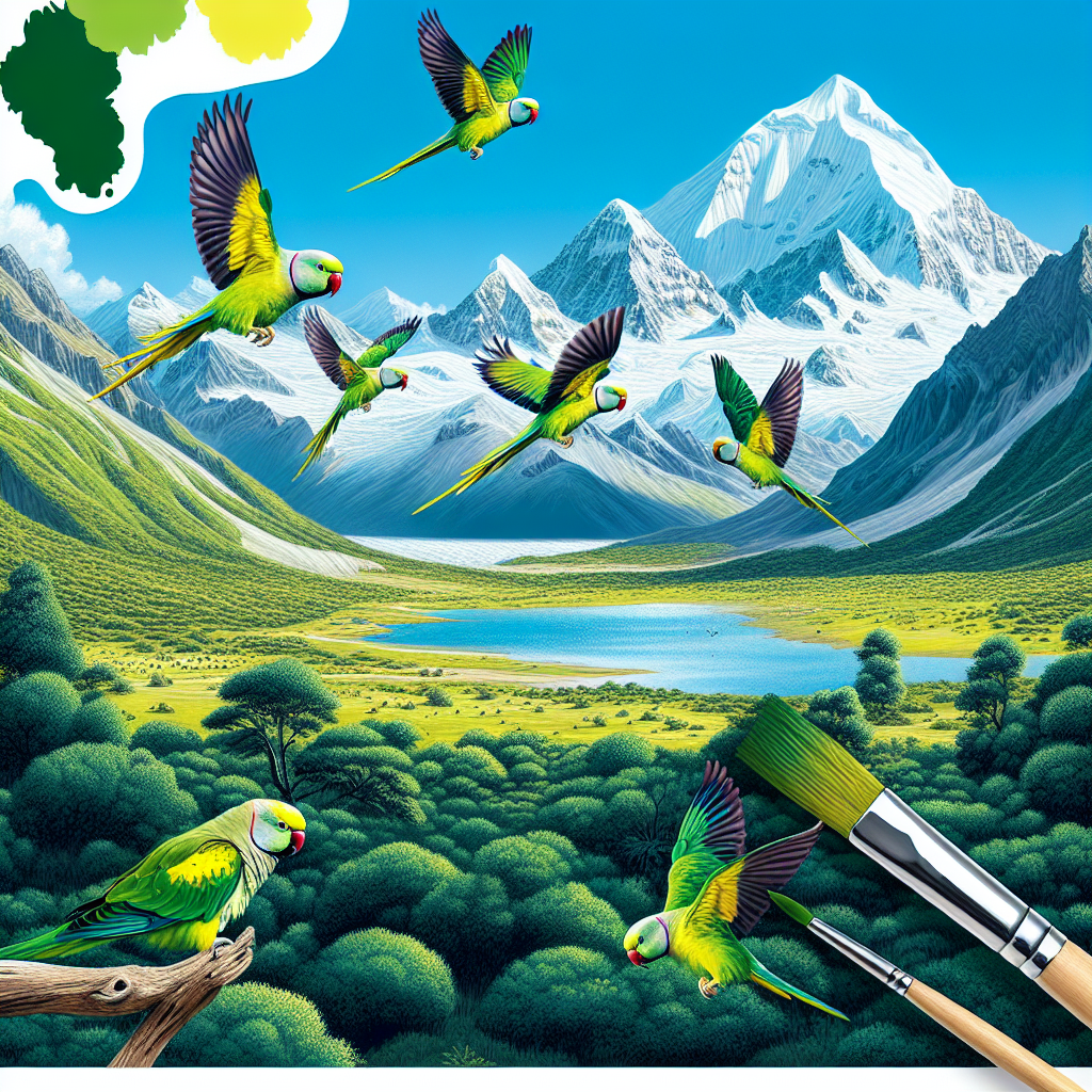 Viaje a las Alturas: Explora el Hogar Nata de los Periquitos del Tíbet